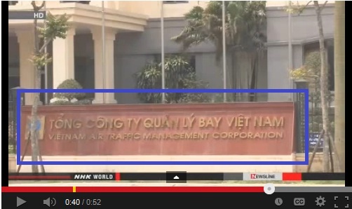 Đài NHK xin lỗi Tổng công ty Quản lý bay Việt Nam